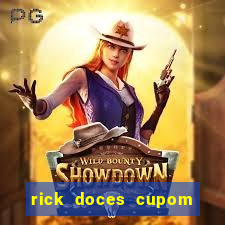 rick doces cupom primeira compra