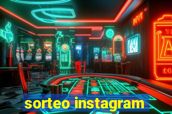 sorteo instagram