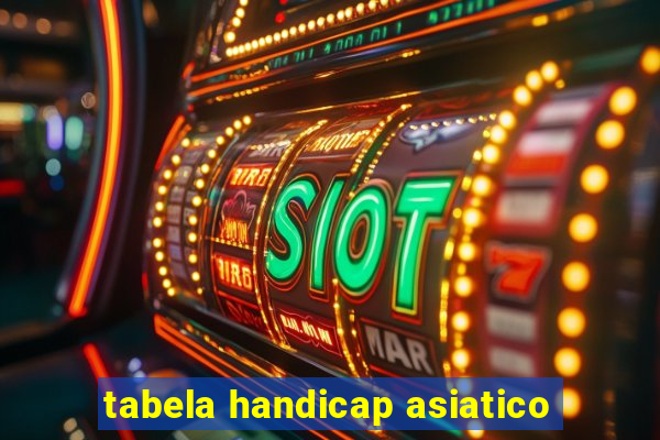 tabela handicap asiatico