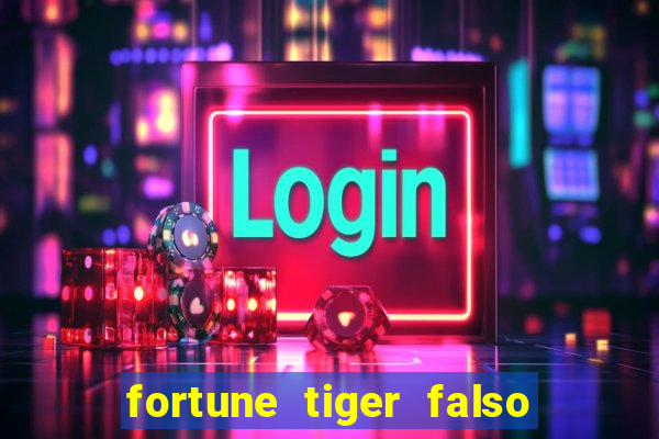 fortune tiger falso para brincar