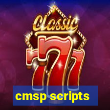 cmsp scripts