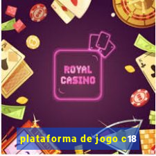 plataforma de jogo c18