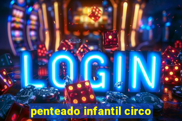 penteado infantil circo