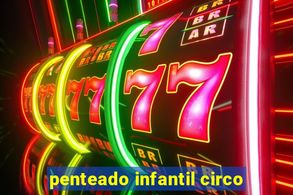 penteado infantil circo