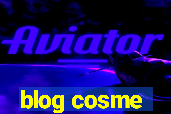 blog cosme