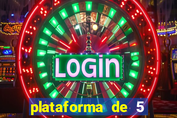 plataforma de 5 reais fortune tiger