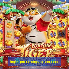 login porto seguro corretor