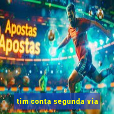 tim conta segunda via