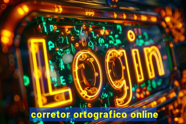 corretor ortografico online