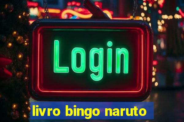 livro bingo naruto