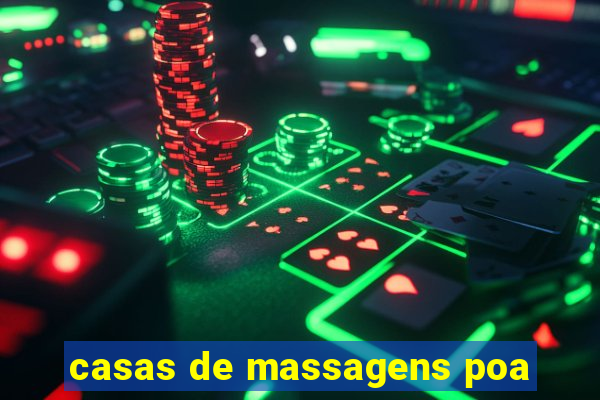 casas de massagens poa