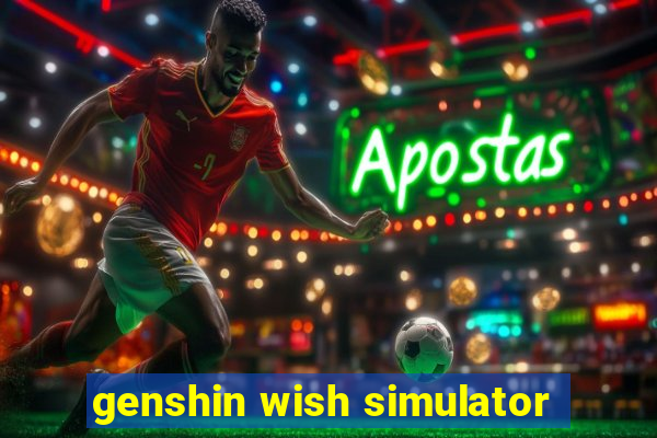 genshin wish simulator