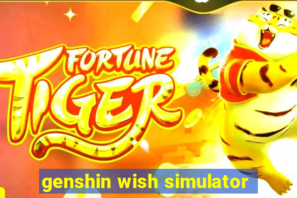 genshin wish simulator