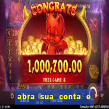 abra sua conta e ganhe 20 reais