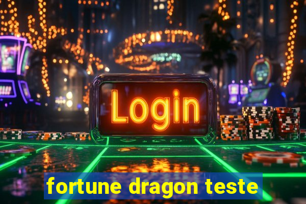 fortune dragon teste