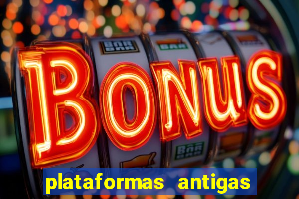 plataformas antigas de jogos