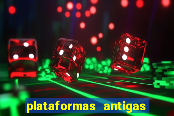 plataformas antigas de jogos