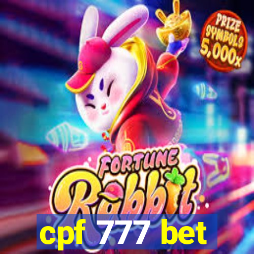 cpf 777 bet