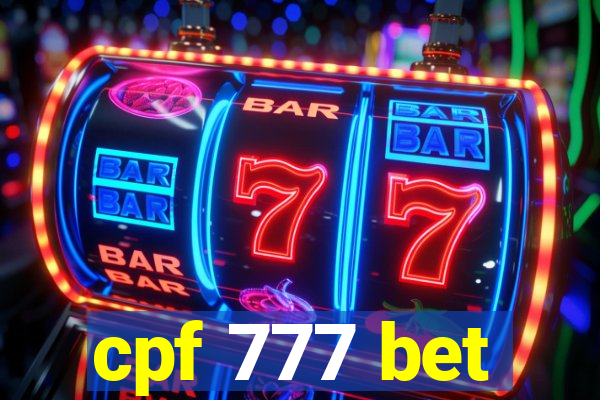 cpf 777 bet