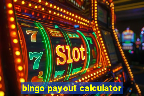 bingo payout calculator