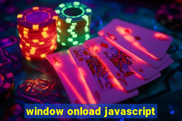 window onload javascript