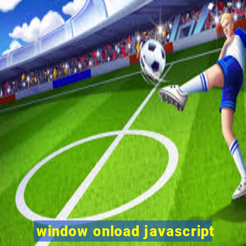 window onload javascript