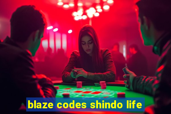 blaze codes shindo life