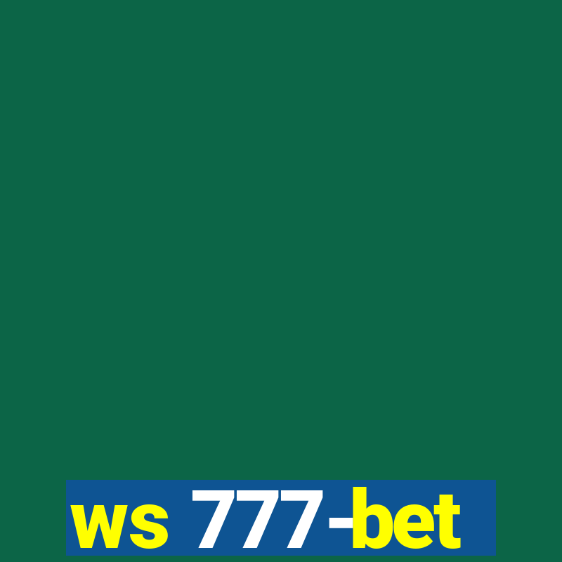 ws 777-bet