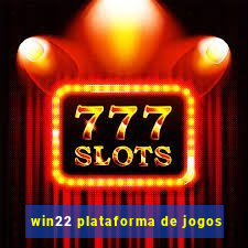 win22 plataforma de jogos