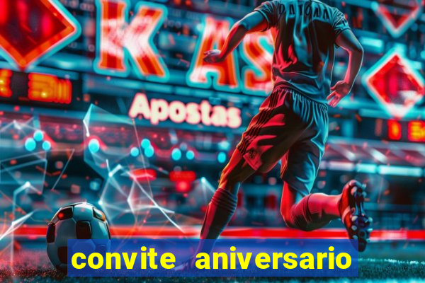 convite aniversario infantil futebol