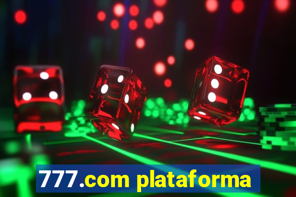 777.com plataforma