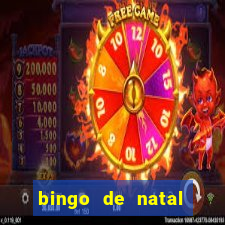 bingo de natal para imprimir gratis