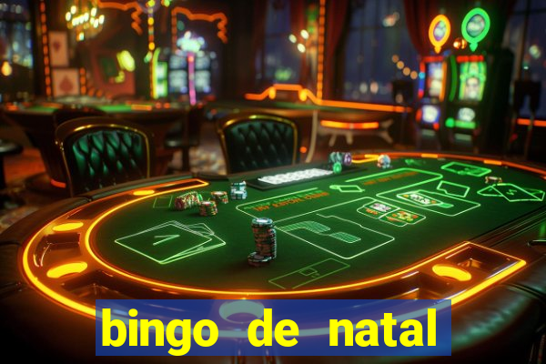 bingo de natal para imprimir gratis