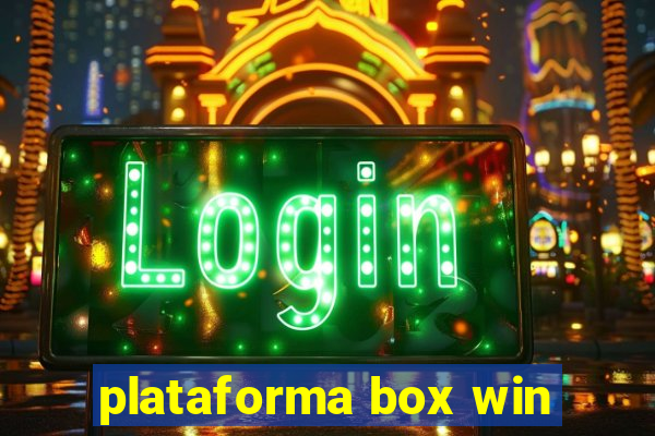 plataforma box win