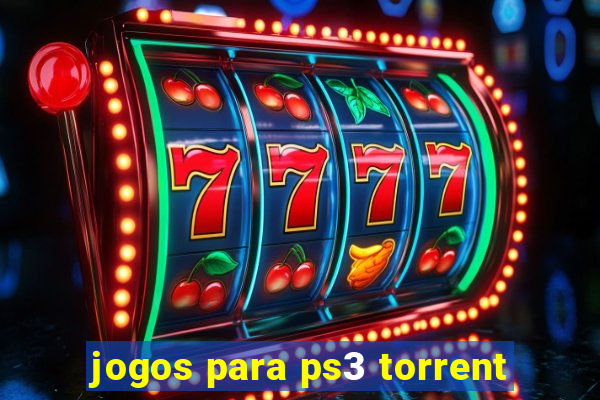 jogos para ps3 torrent