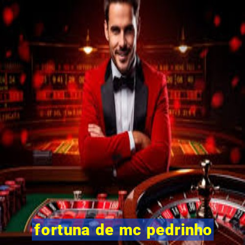 fortuna de mc pedrinho