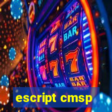 escript cmsp