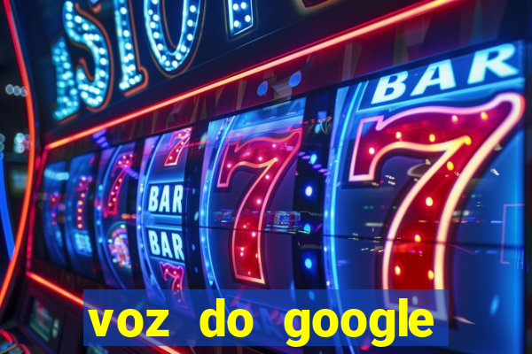 voz do google tradutor homem