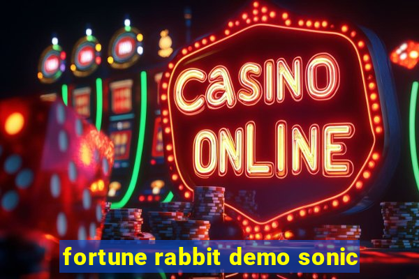 fortune rabbit demo sonic