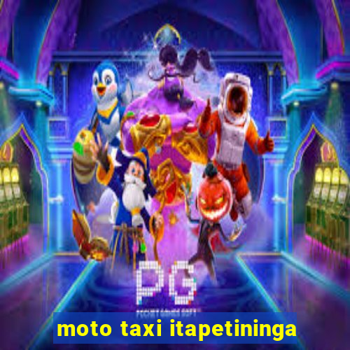 moto taxi itapetininga