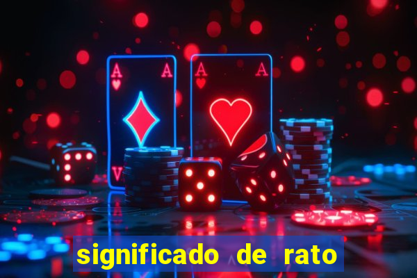 significado de rato na umbanda