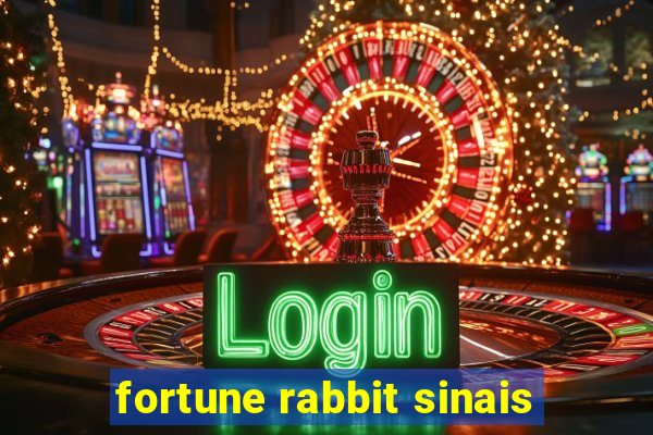 fortune rabbit sinais