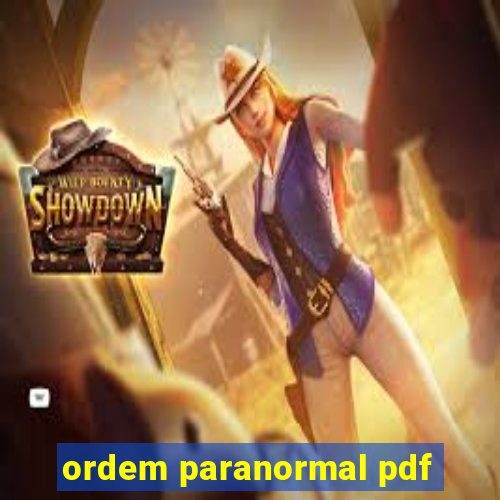 ordem paranormal pdf