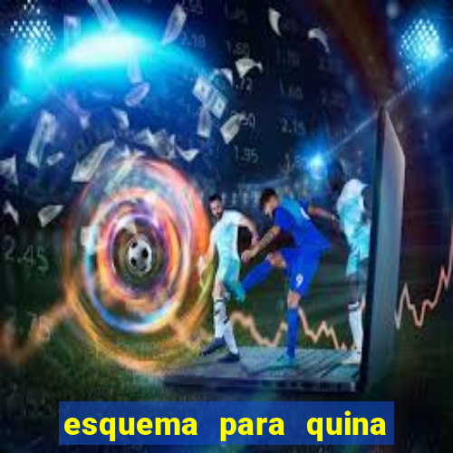 esquema para quina com 20 dezenas