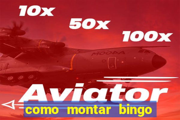 como montar bingo brinquedos toia