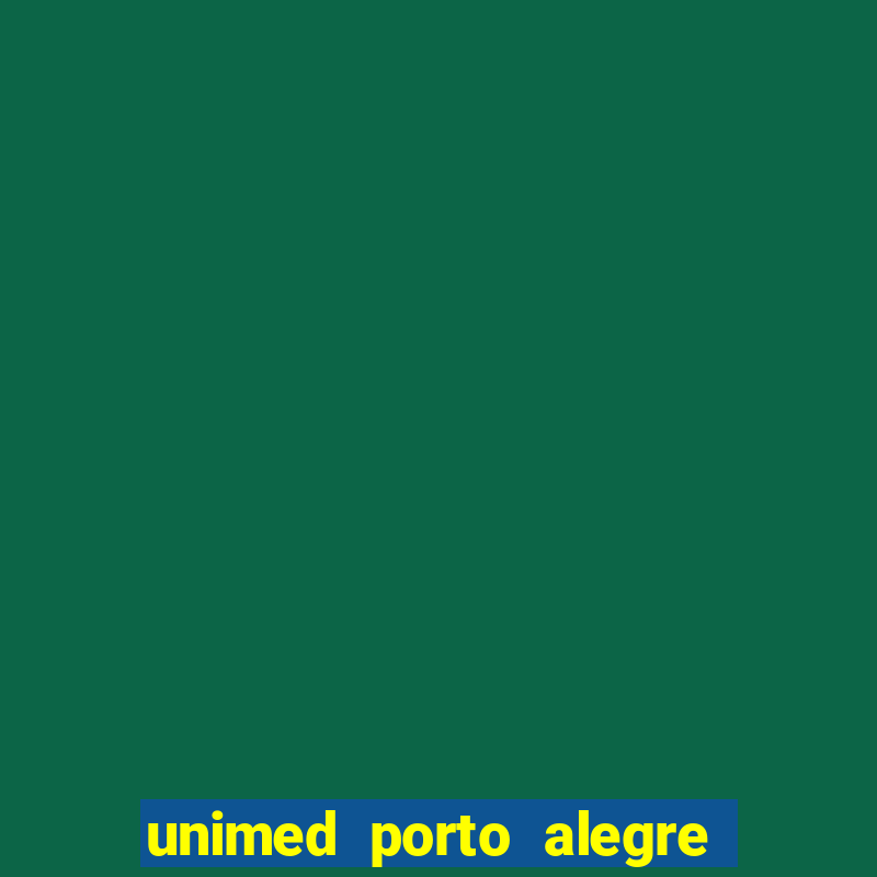 unimed porto alegre resultado de exames