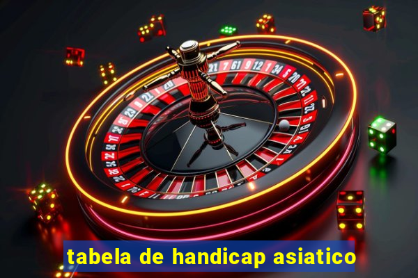 tabela de handicap asiatico