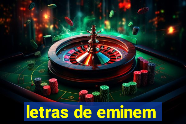 letras de eminem