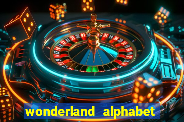 wonderland alphabet comic studio