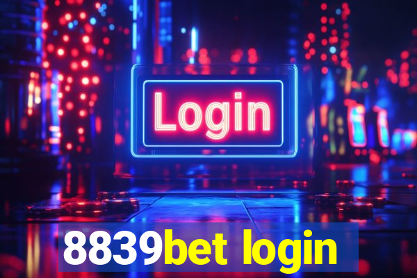 8839bet login